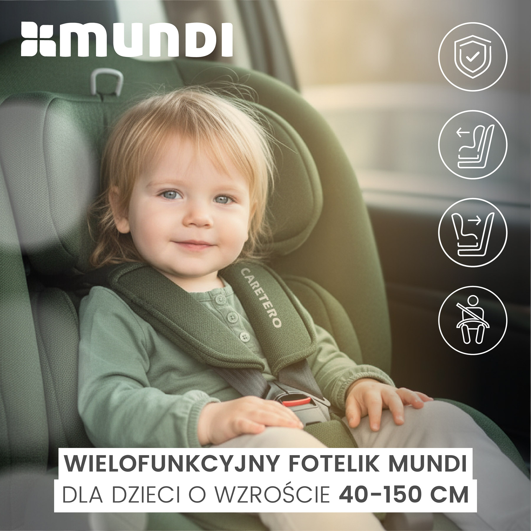 mundi wszechstronny fotelik